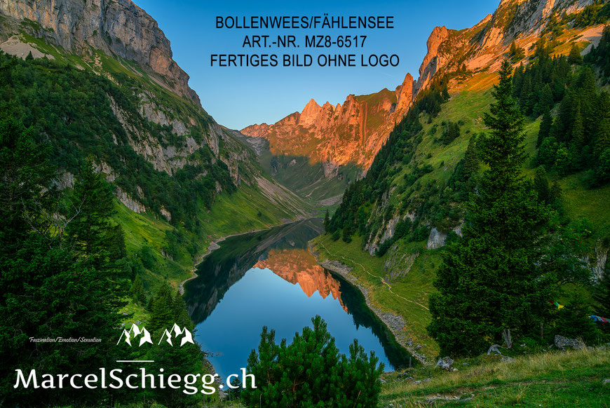 Wandbild-Bollenwees/Fählensee Art.-Nr. MZ8-6517-Querformat 3:2