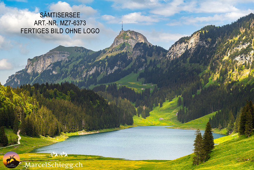 Sämtisersee, Plattenbödeli, Berggasthaus Plattenbödeli, Alpstein
