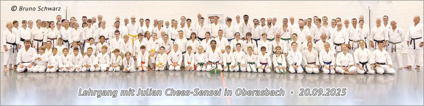 Karate Renchen, Julian Chees-Sensei, Kata-Weltmeister, DJKB-Instructor, Lehrgang Oberasbach