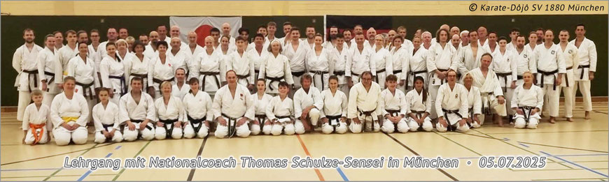 Karate Renchen, Nationalcoach Thomas Schulze-Sensei, Karate SV 1880 München