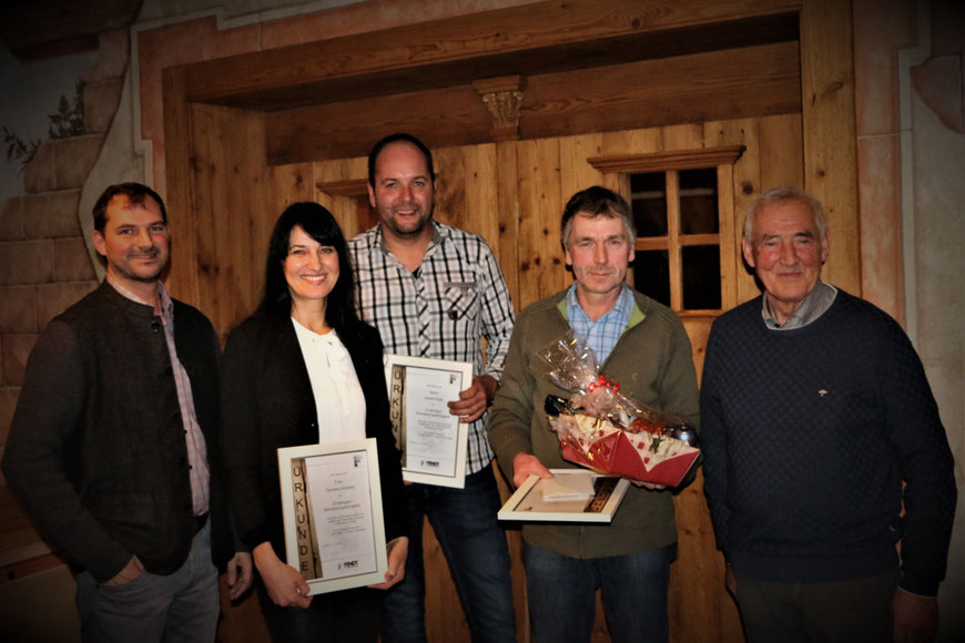 Fendt Holzgestaltung Mitarbeiterehrungen 2018