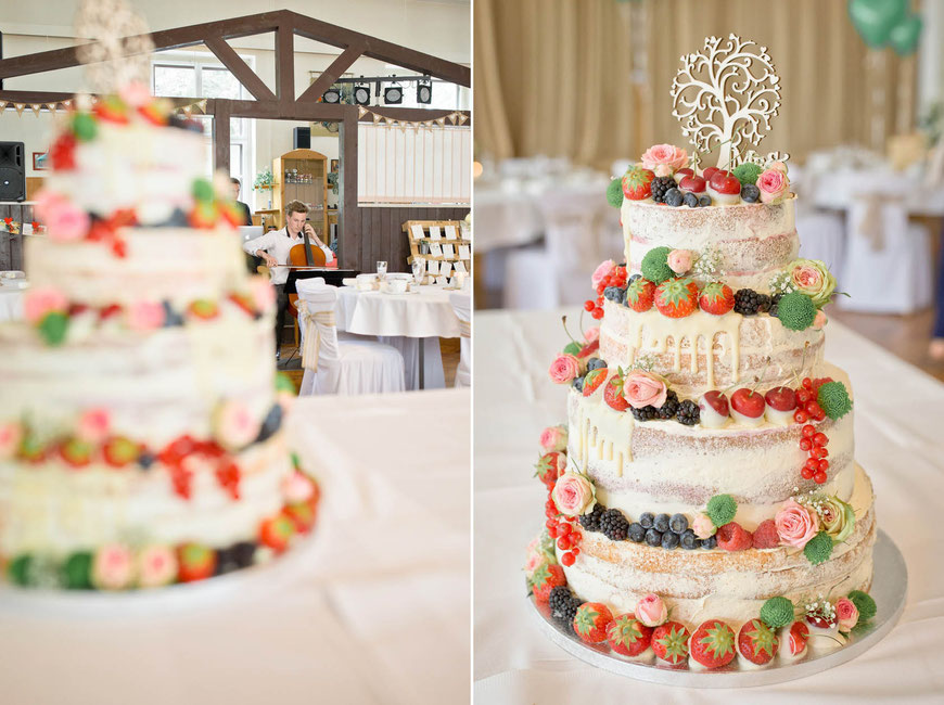 Hochzeitstorte Erdbeeren, Blumen, Tortenfantasy, Zschopau