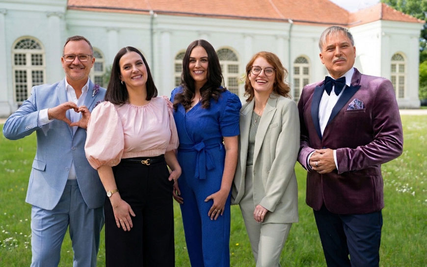 Teamfoto "Duell der Hochzeitsprofis, ZDF" Foto: Diego da Cruz
