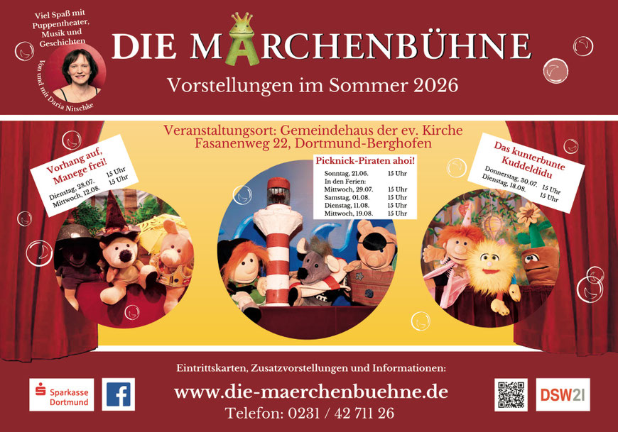 Plakat Märchenbühne 1-4 2026
