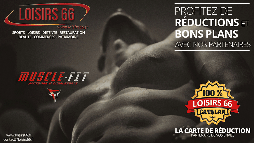 Muscle fit Perpignan St Estève réduction Loisirs 66