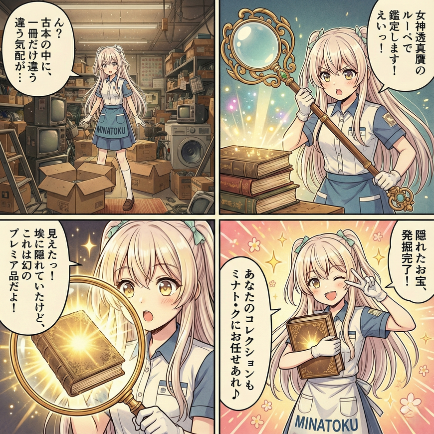 漫画・コミックの全巻セット買取に強い