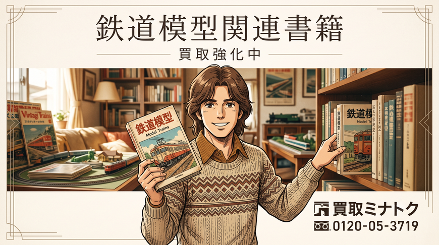 鉄道模型　雑誌　関連書籍　買取強化中