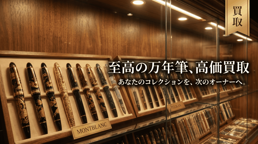 万年筆　高価買取　モンブラン　ペリカン