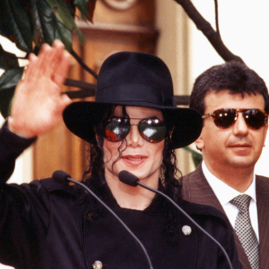 Michael Jackson - Institut Lumière - Lyon - 1997 © Anik COUBLE