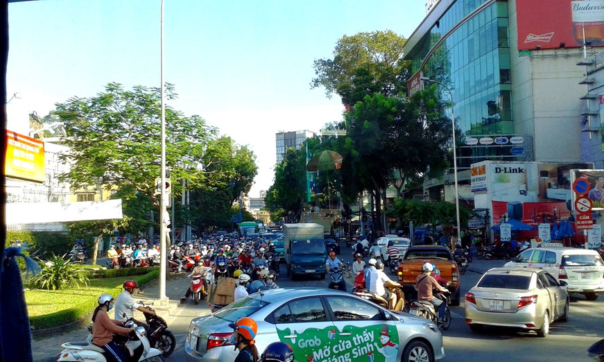 Rush Hour in Ho Chi Minh Stadt
