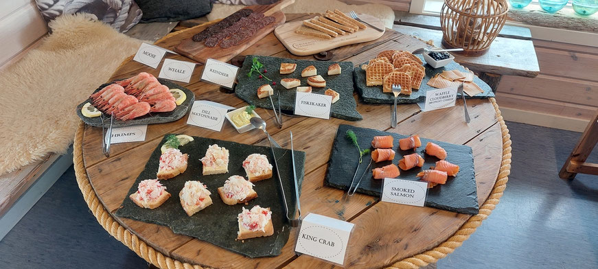 Fischspezialtäten in Skarsvåg
