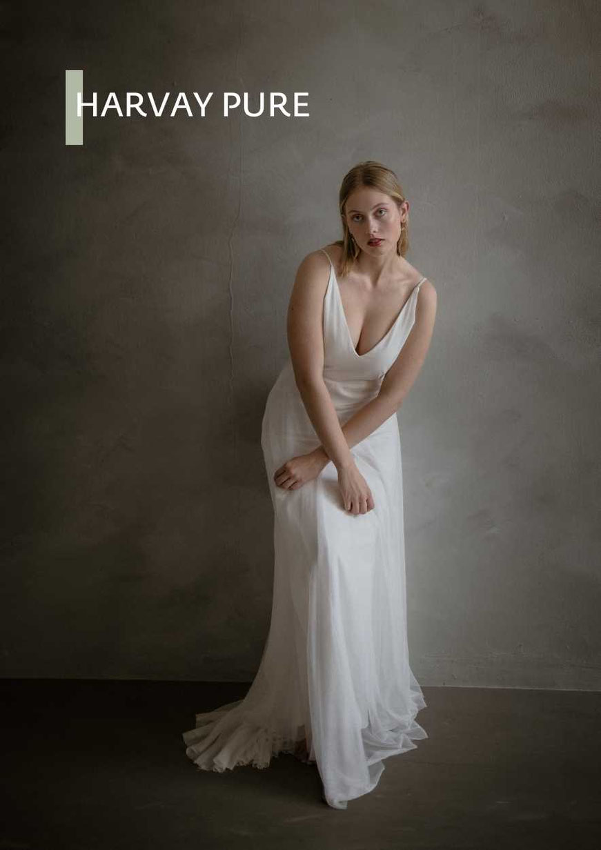 Brautkleid HARVAY PURE - Eco Love Bridal 