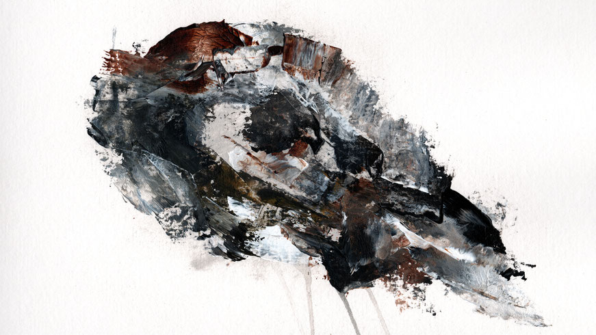 o.T_P 2022-01 | Acryl auf Papier | 24x32 | www.sascha-dettbarn.de
