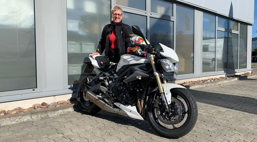 Becker-Tiemann Motorrad verbaut Wilbers Fahrwerke