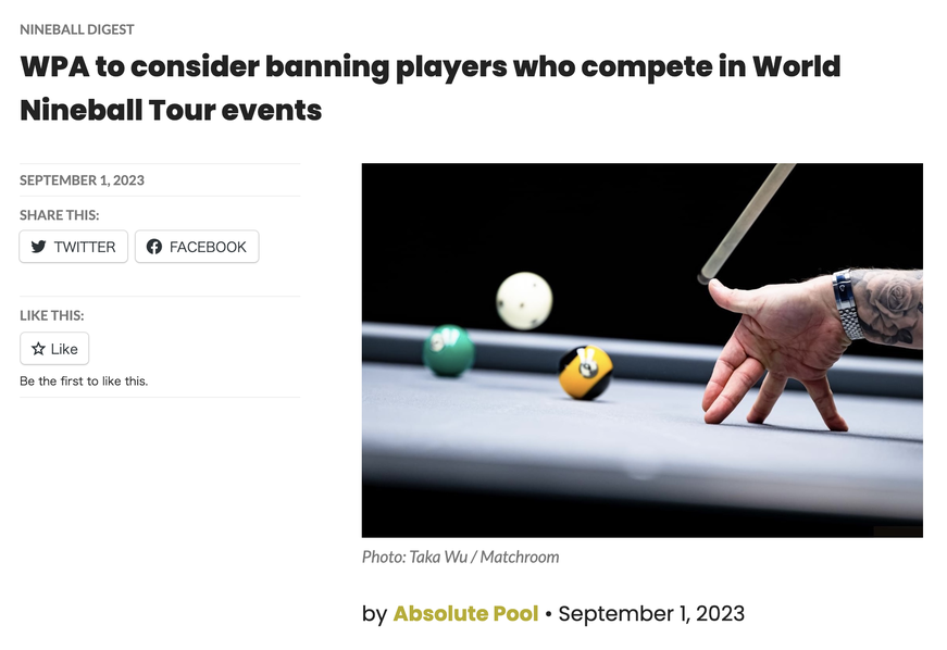 https://absolute-pool.com/2023/09/01/wpa-to-consider-banning-players-who-compete-in-world-nineball-tour-events/