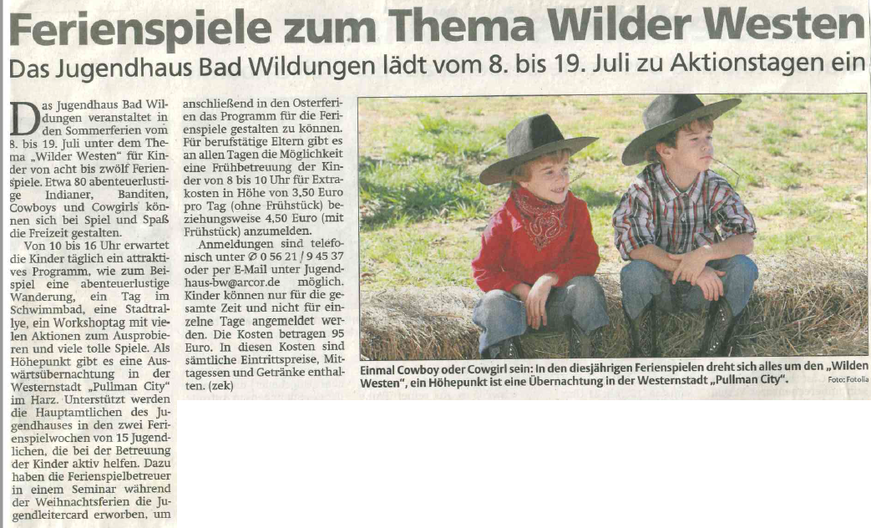 Waldecker Woche, 05.07.2013