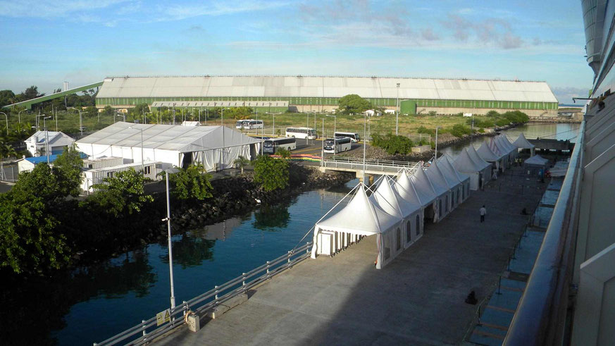 Christian Decotter Cruise Terminal auf Mauritius