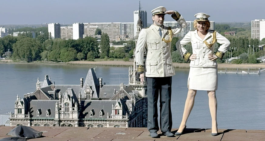 Blick vom MAS auf die Schelde