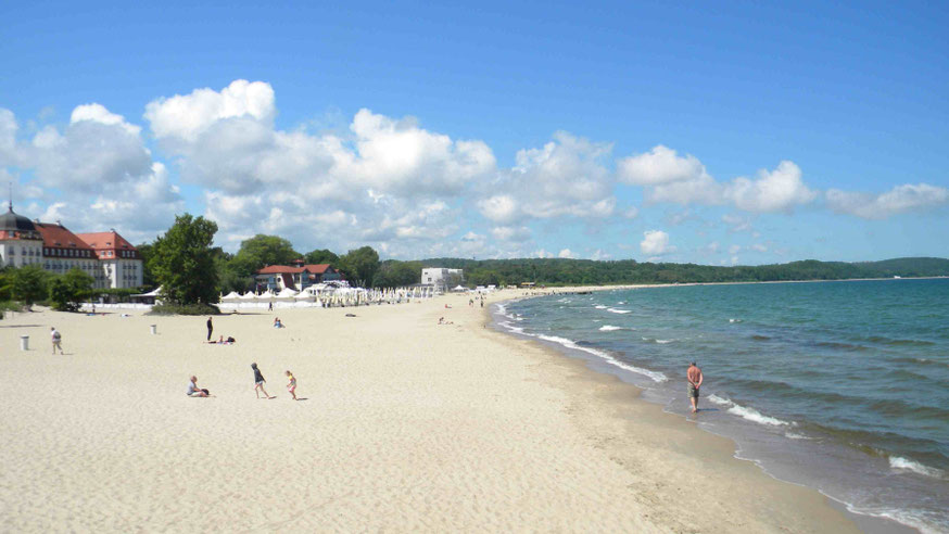 Strand in Sopot