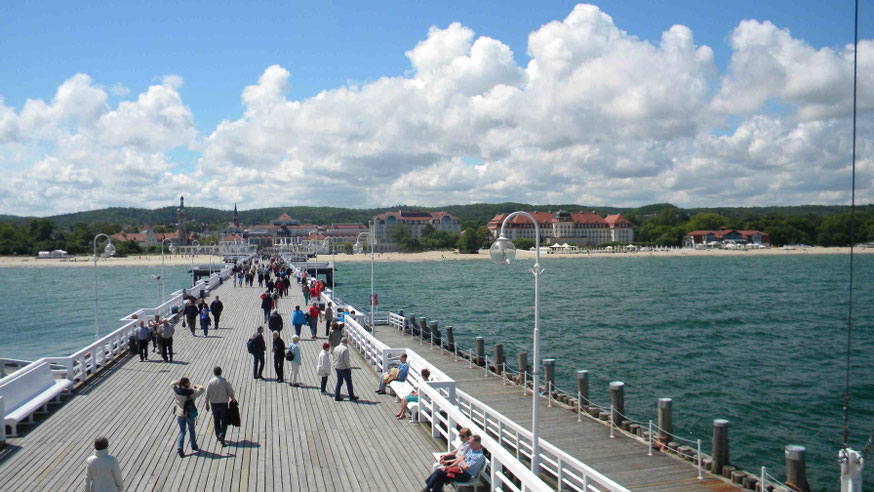 Seebrücke in Sopot