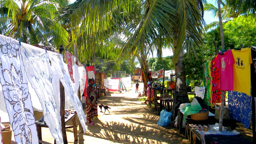 Souvenirs auf Nosy Komba