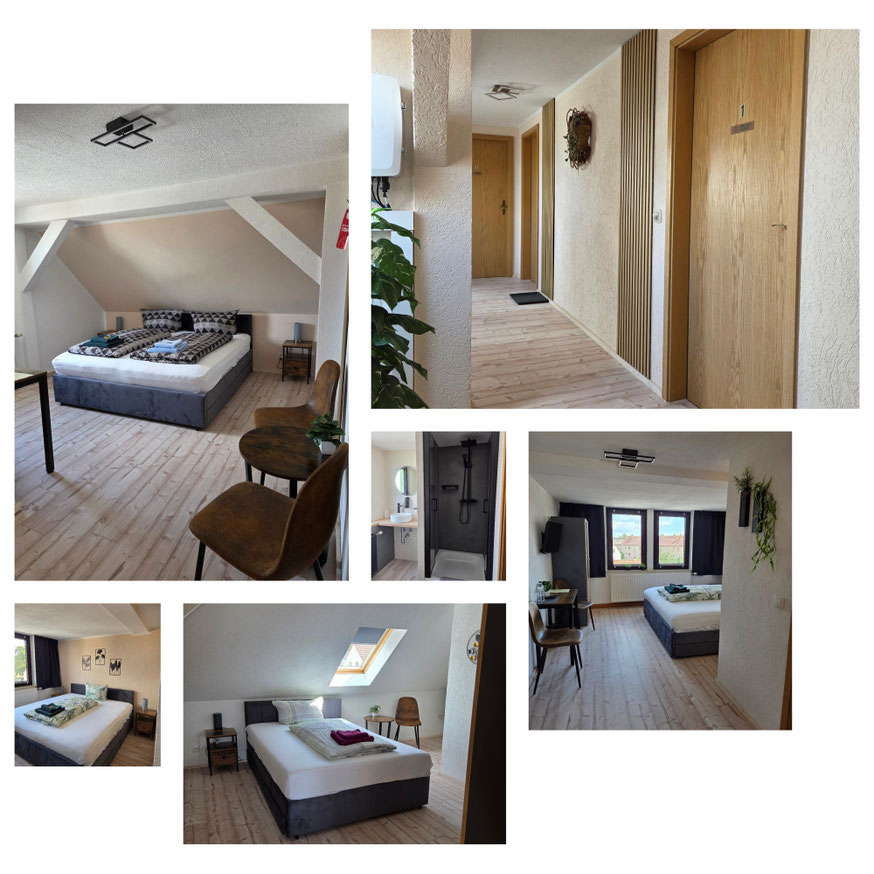 Gästezimmer im Hauptgebäude