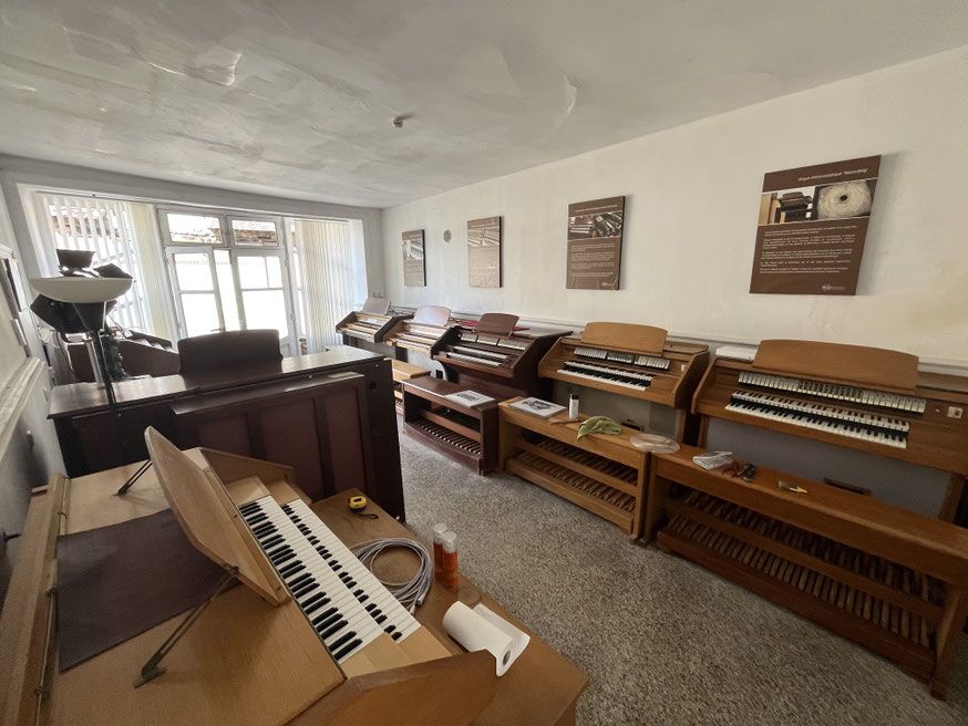 La « grande » salle de la Maison des Orgues Dereux