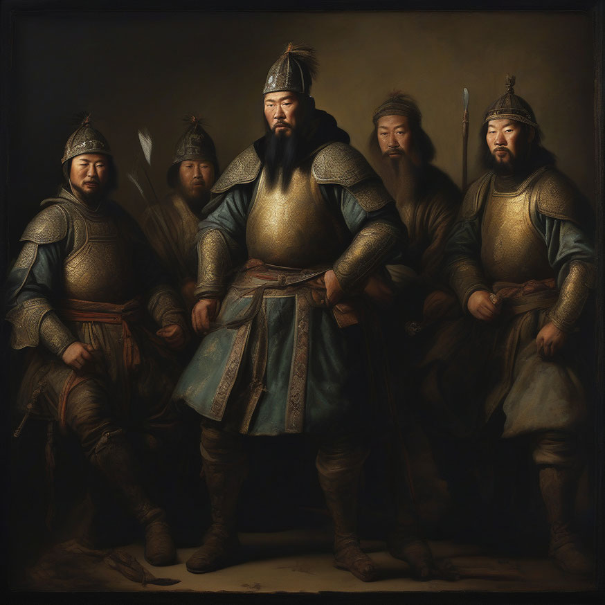 Symbolbild: Mongolenkrieger