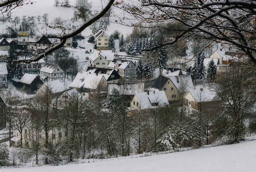 Wendershagen im Schnee