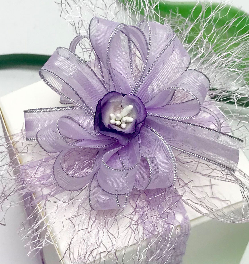 Geschenkbox lila