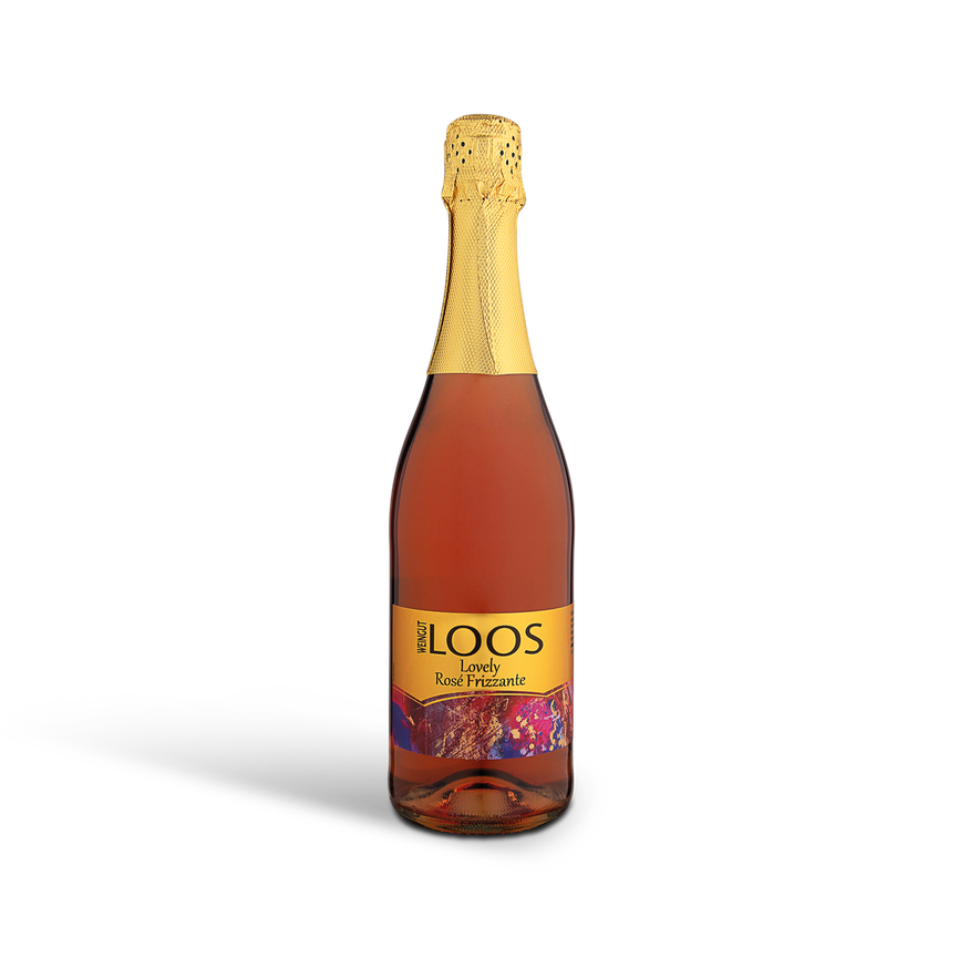 Frizzante Rosé Gold vom Weingut LOOS aus dem Seewinkel