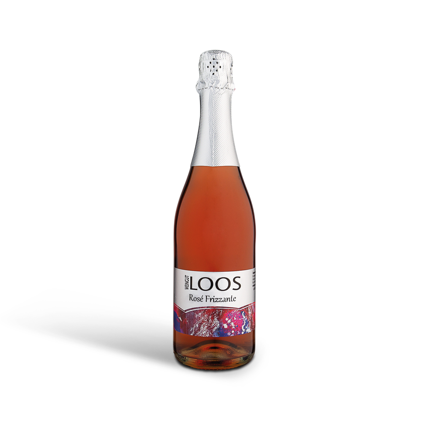 Frizzante Rosé vom Weingut LOOS aus Apetlon im Burgenland