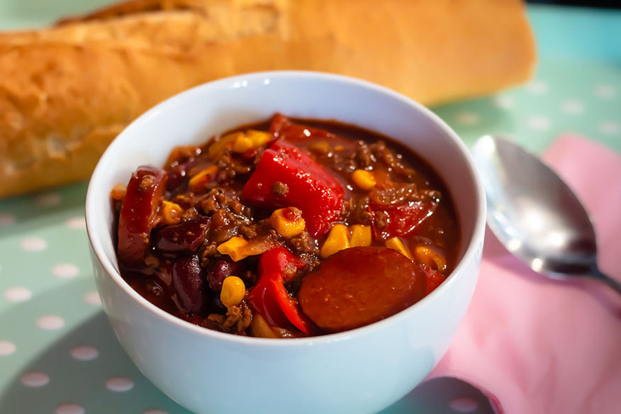 Rezept für eine feurige Partysuppe - Mitternachtssuppe ♥ - mjpics.de