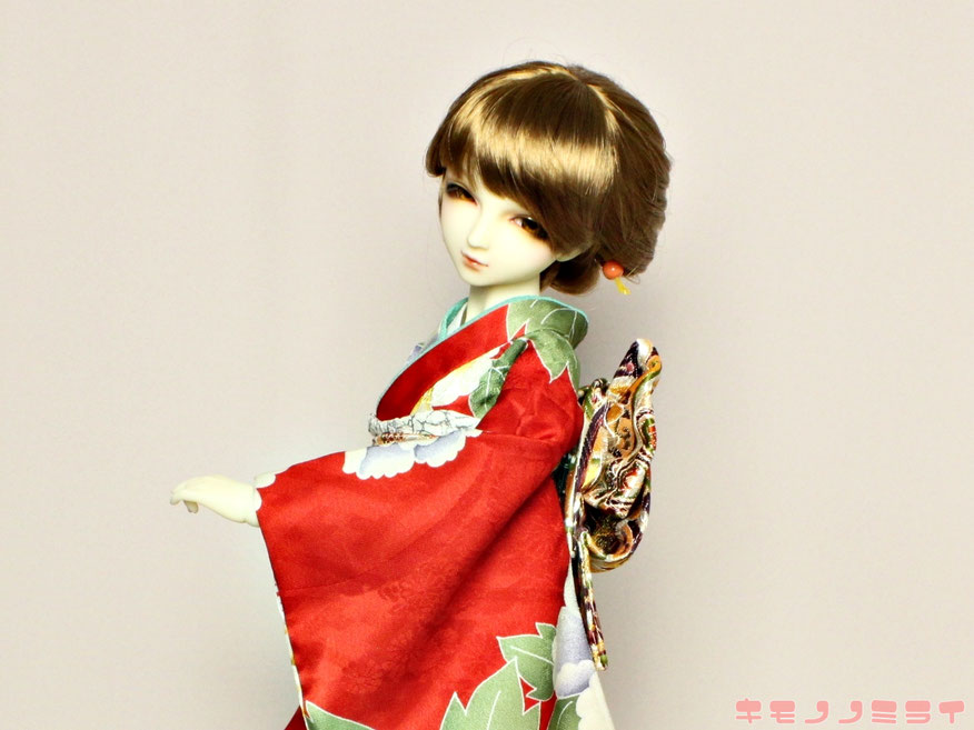 SD kimono,Super Dollfie 着物,ドルフィー　和装