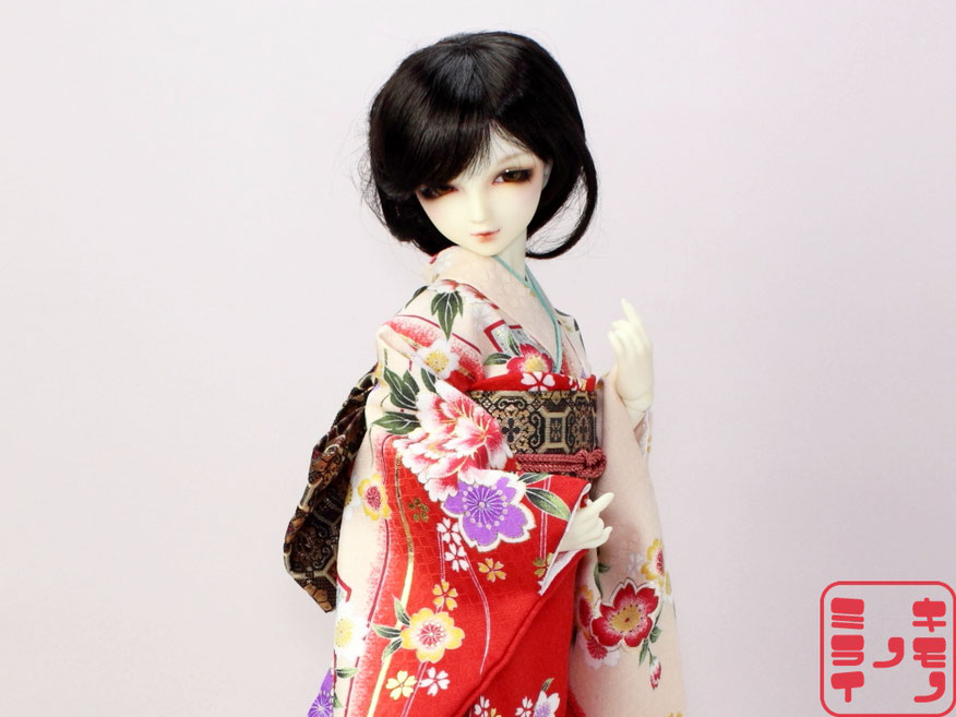 SD kimono,Super Dollfie 着物,ドルフィー　和装