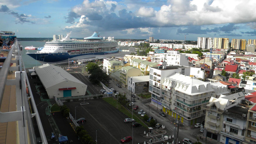 Kreuzfahrtterminal in Pointe-à-Pitre auf Guadeloupe