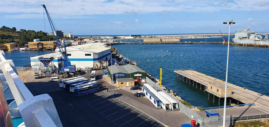 Anlegestelle auf Isle of Portland - Outer Coaling Pier 