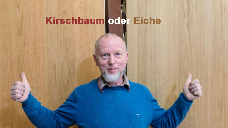 Esstisch-Platten für Shakertisch aus Kirschbaum, Esche oder Eiche