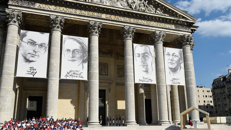 Panthéonisation de Germaine Tillion le 27 mai 2015 à Paris 