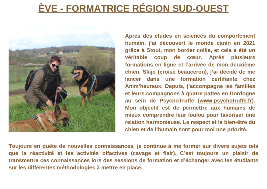 Formatrice ANIM'HEUREUX SUD OUEST
