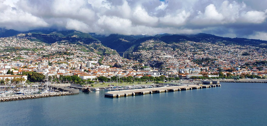 neuer zentraler Liegeplatz in Funchal