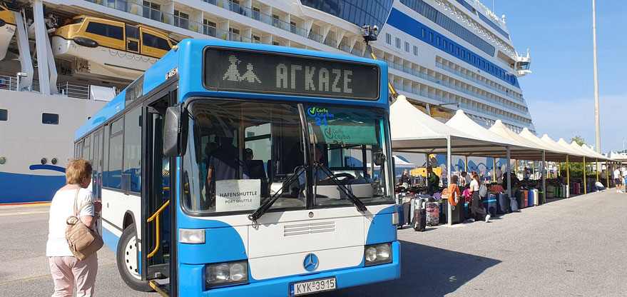 Shuttle-Bus der Hafenverwaltung