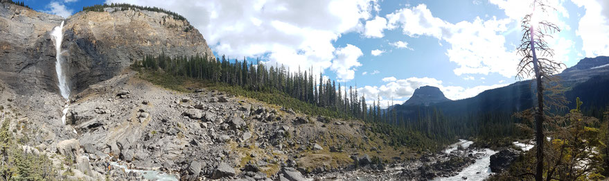 Takkakaw Falls, Yoho Nationalpark, Alberta, Kanada