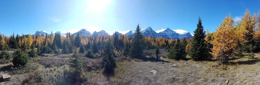 Larch Valley, Lake Moraine, Banff Nationalpark, Alberta, Kanada