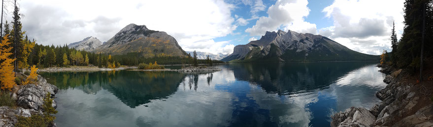 Lake Minnewanka, Banff Nationalpark, Alberta, Kanada