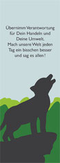 Valerie Forster, Bonusmaterial, Lesezeichen 1, Der kleine GROSSE Wolf