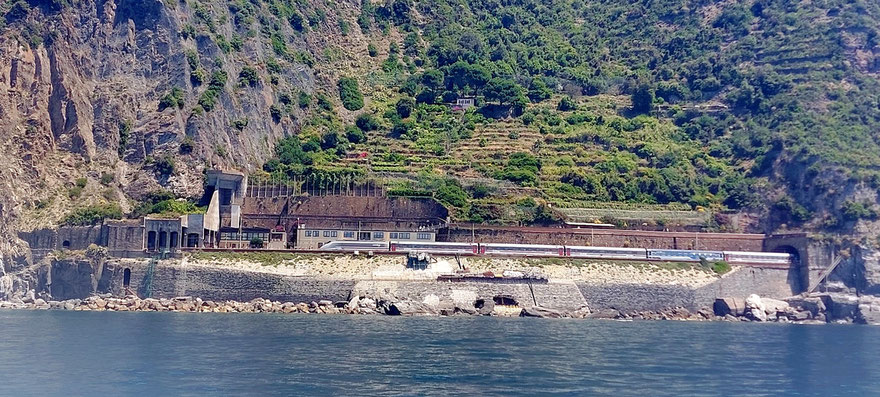 Bahnhof an der Cinque Terra