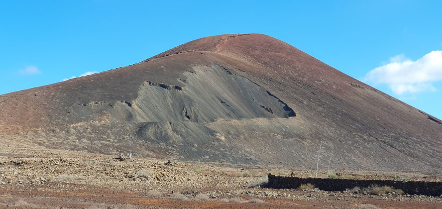 Naturschutzgebiet Malpais Grande im Norden der Insel Fuerteventura