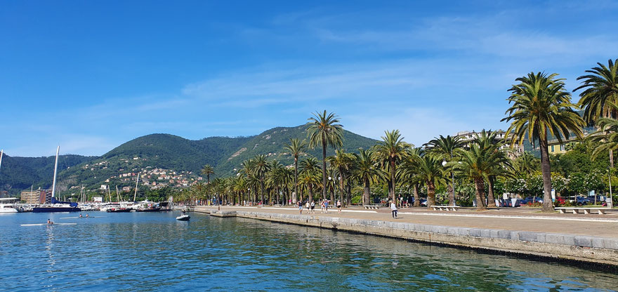 Uferpromenade in La Spezia