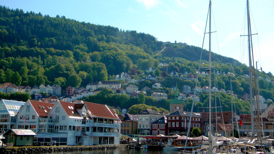 Blick zum Fløyen